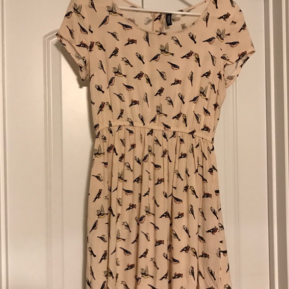 Divided Dresses & Skirts - H&M Divided Brand printed bird A-Line dress
